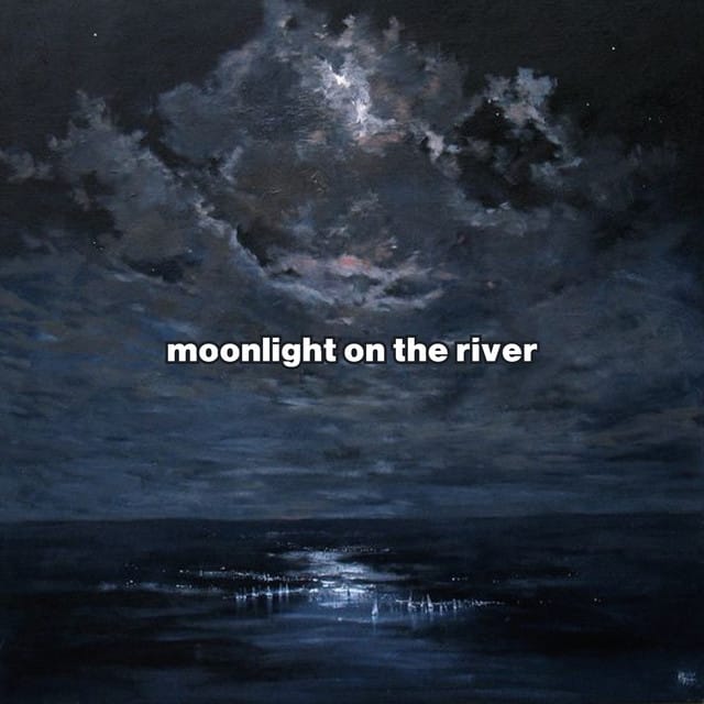 Moonlight on the River