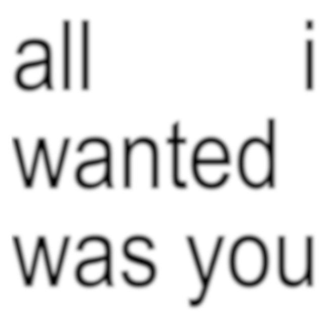 all i wanted was you (hoodtrap)