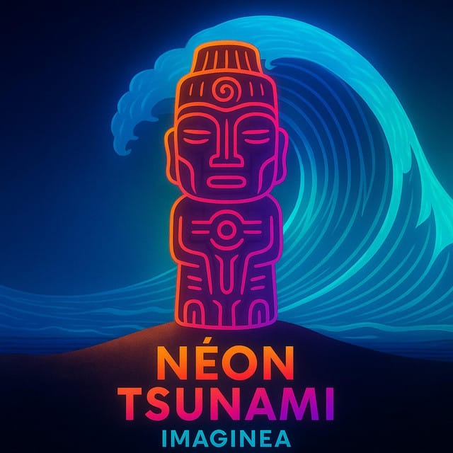 Néon Tsunami (Rogue Mix) - IMAGINEA - Single