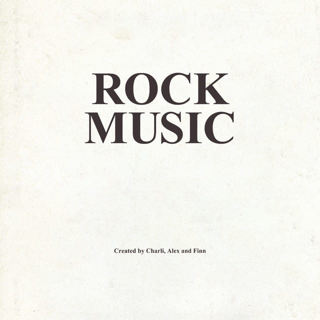 Rock Music - Single