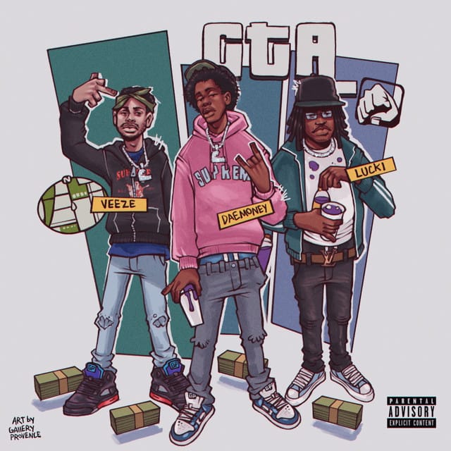 Gta (feat. LUCKI & Veeze) - Single