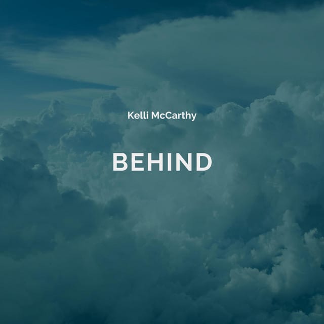 Behind