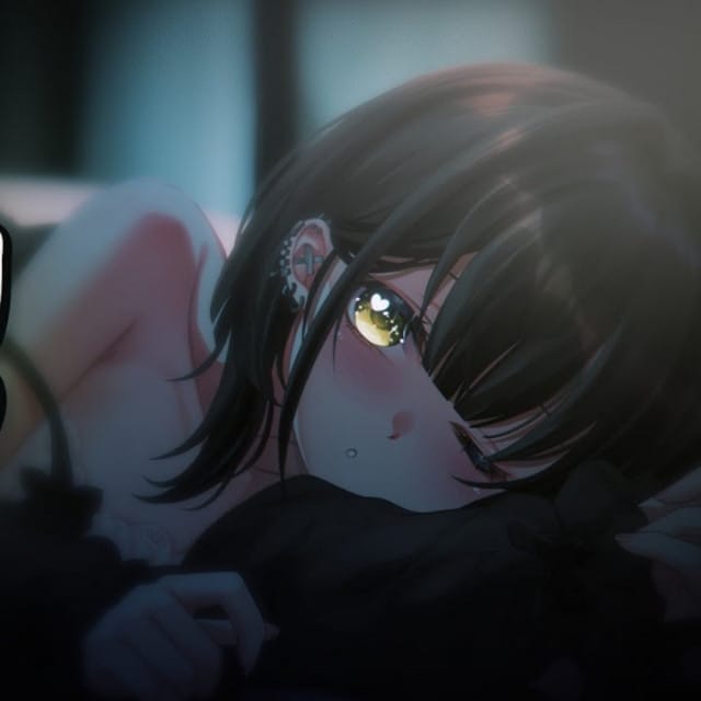 ASMR || Your Goth Girlfriend Sleeps Over For The First Time…!