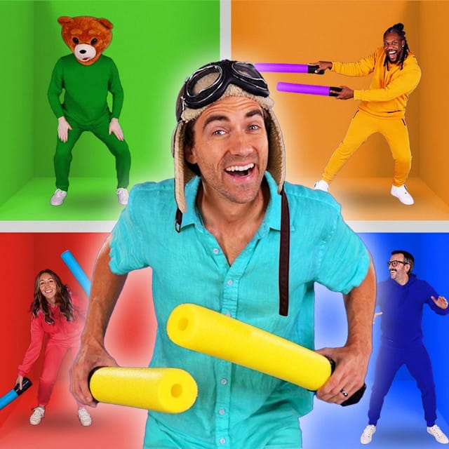 Color Beat Drum‐Along Dance