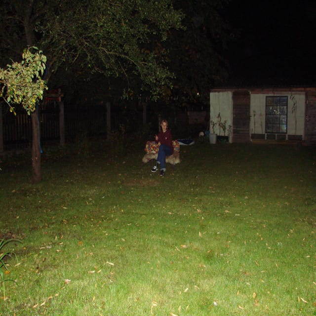 backyard bench - Single