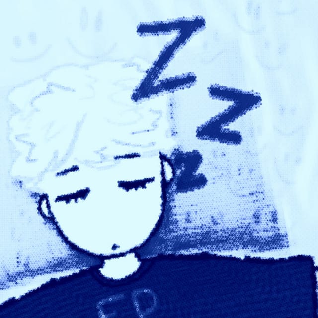 we're not together in my dreams