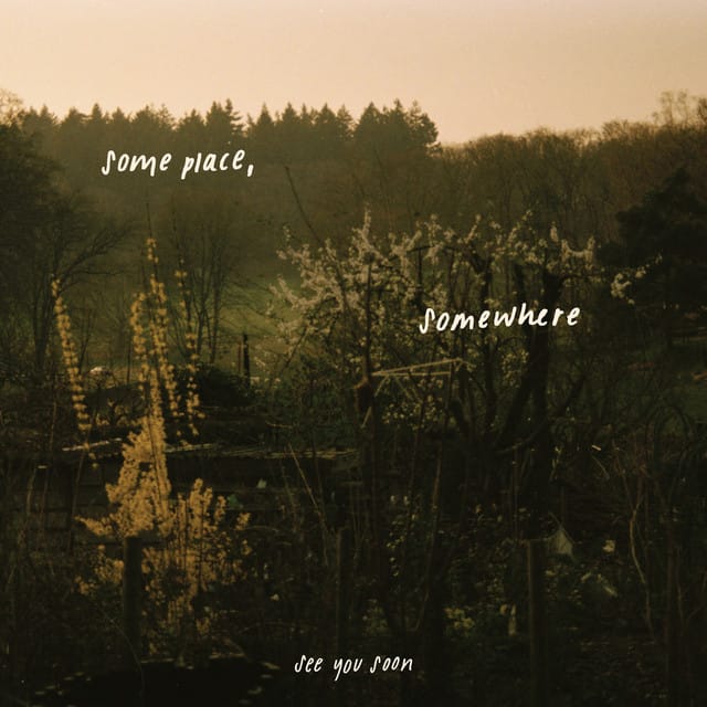 some place, somewhere
