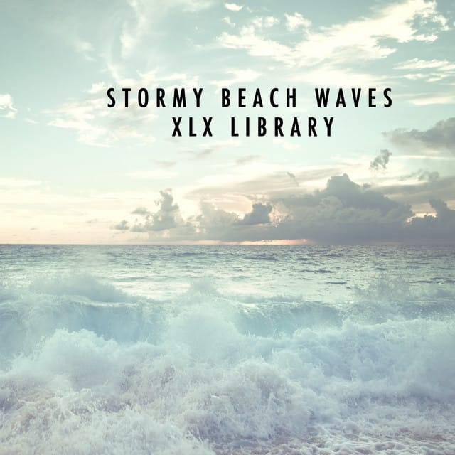 Stormy Beach Waves