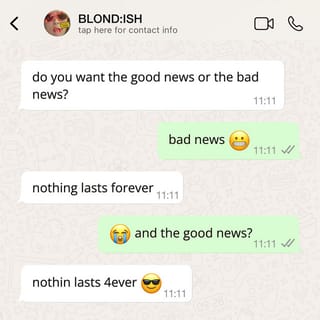 nothin lasts 4ever