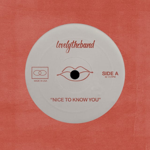 nice to know you - Single