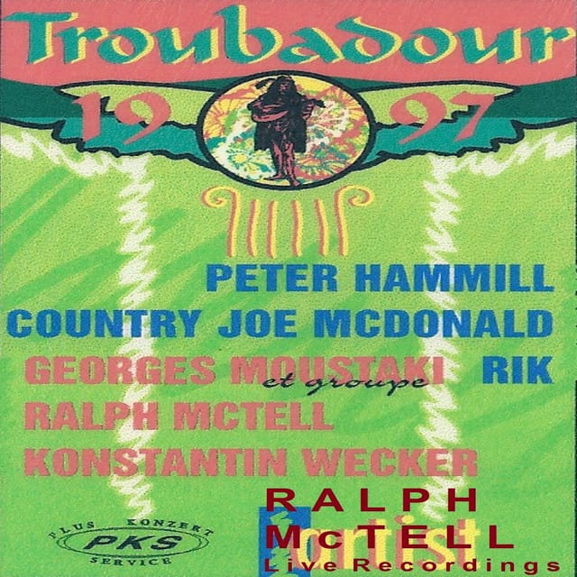 Live At Troubadour Festival 1997