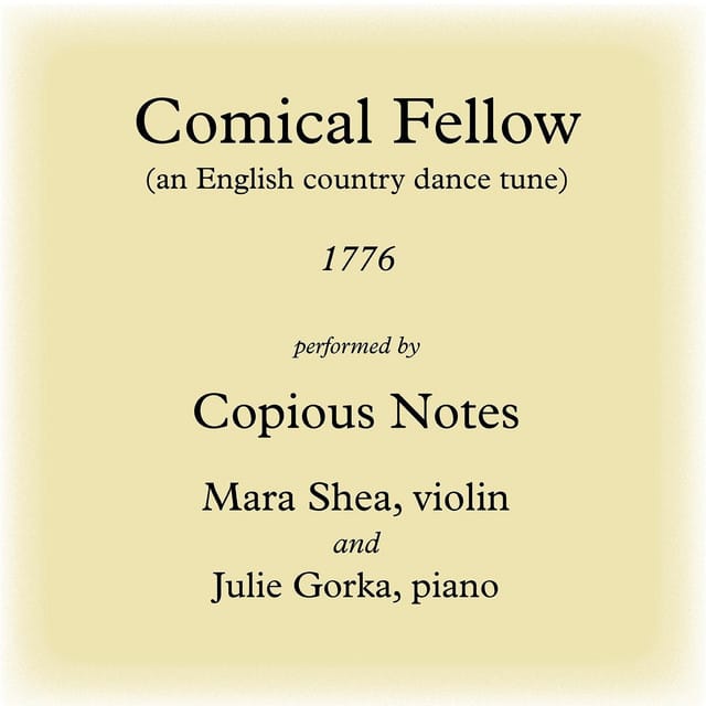 Comical Fellow (English Country Dance)
