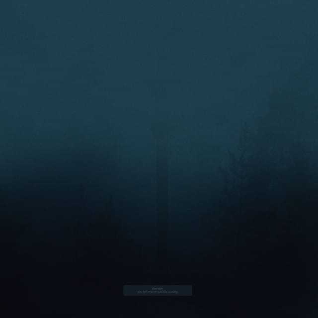 You Left Me On Suicide Sunday - Single