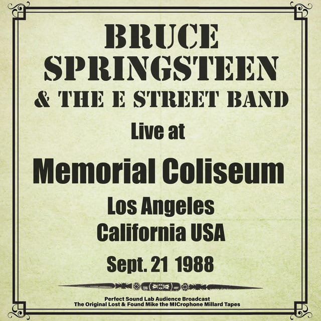 Los Angeles Memorial Coliseum - 21st Sept 1988 (Live from Los Angeles Memorial Coliseum)