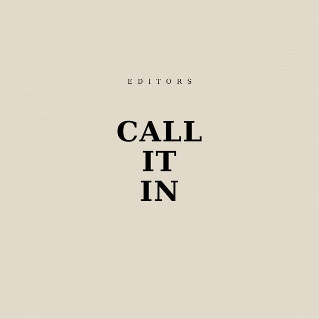 Call It In - Single