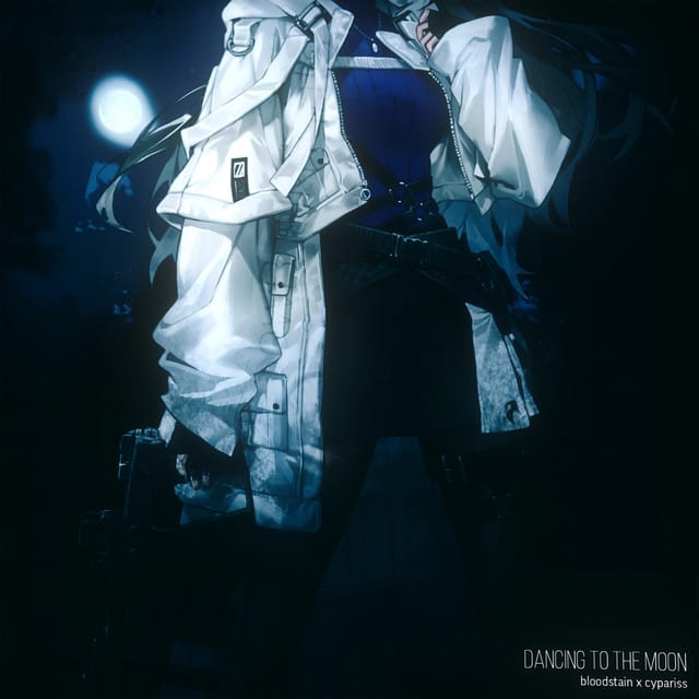 dancing to the moon