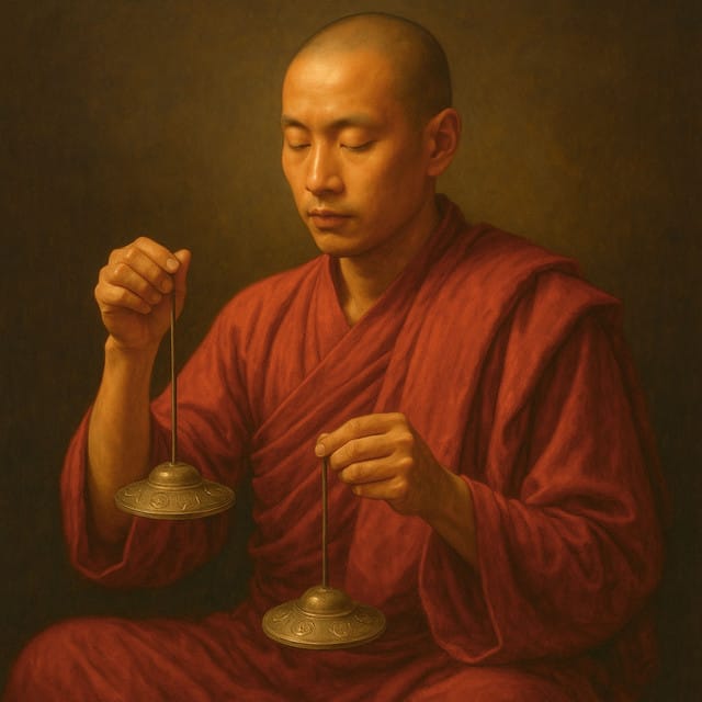 Tibetan Tingsha Bells to Silence the Mind