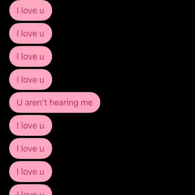 i regret the last words i said to you.