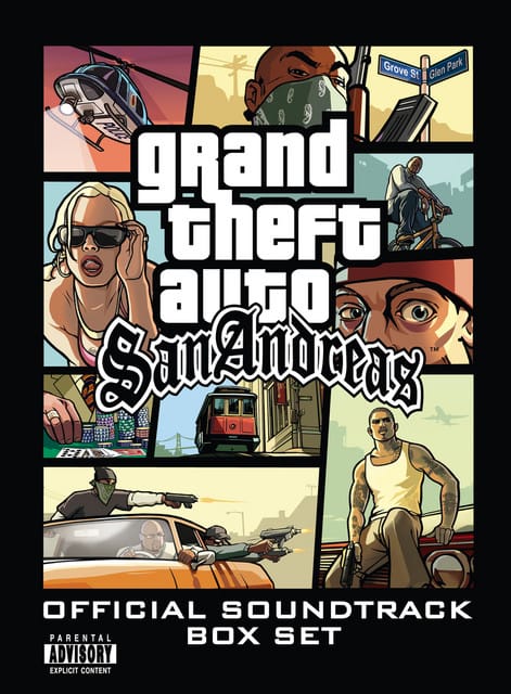 Grand Theft Auto 8 CD Set (Explicit Version)