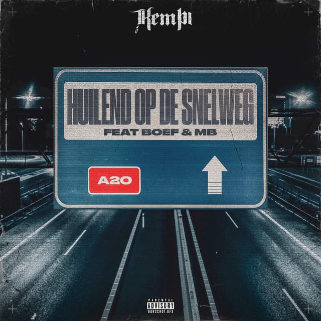 Huilend op de snelweg