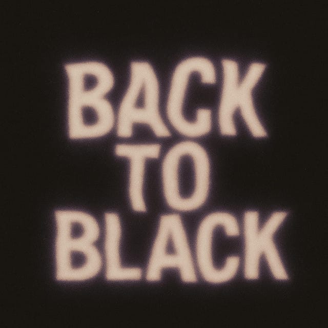Back To Black (Dubstep) - Single
