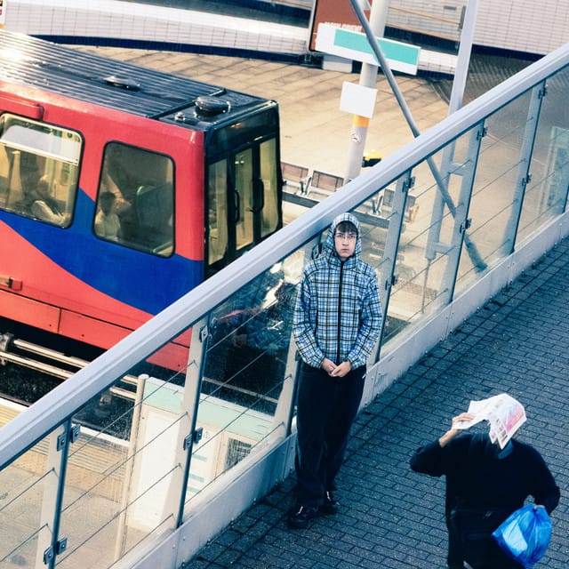 step on the train