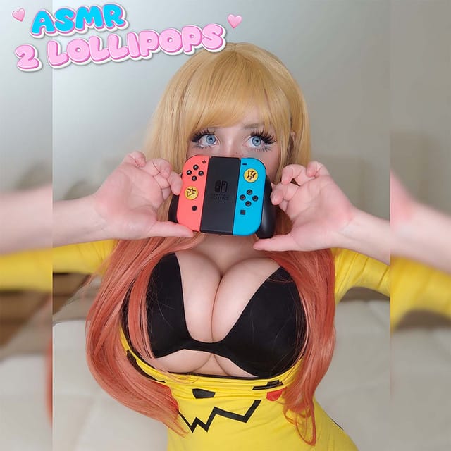 ASMR 2 Lollipops Licking Sounds