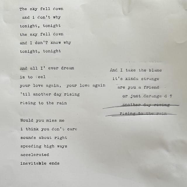 The Sky Fell Down