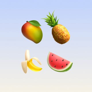Mango Pineapple Banana (Watermelon)