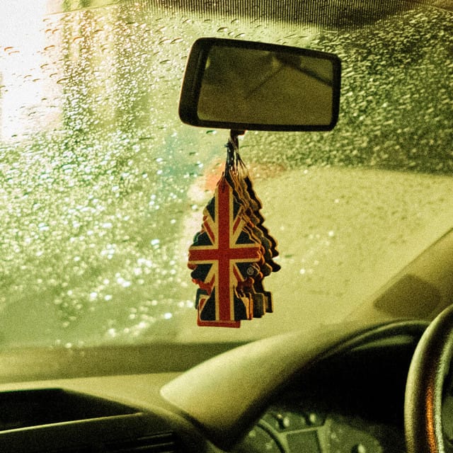at the wheel