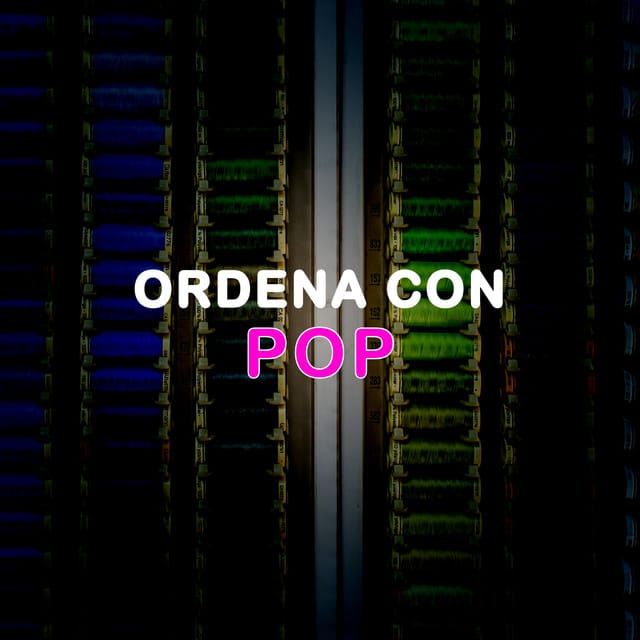 Ordena con Pop