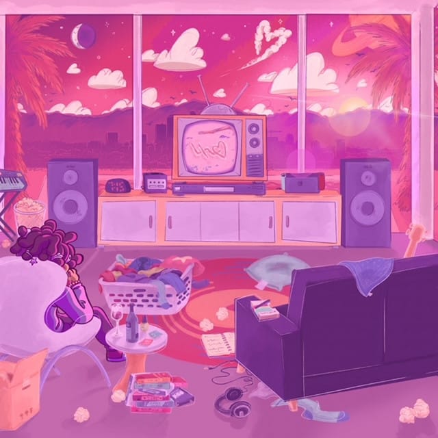 dishes and laundry