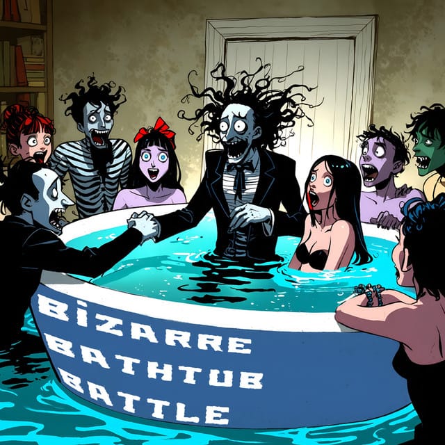Bizarre Bathtub Battle