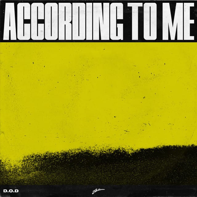According to Me - Single