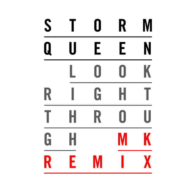 Look Right Through (MK Vocal Edit) - Single