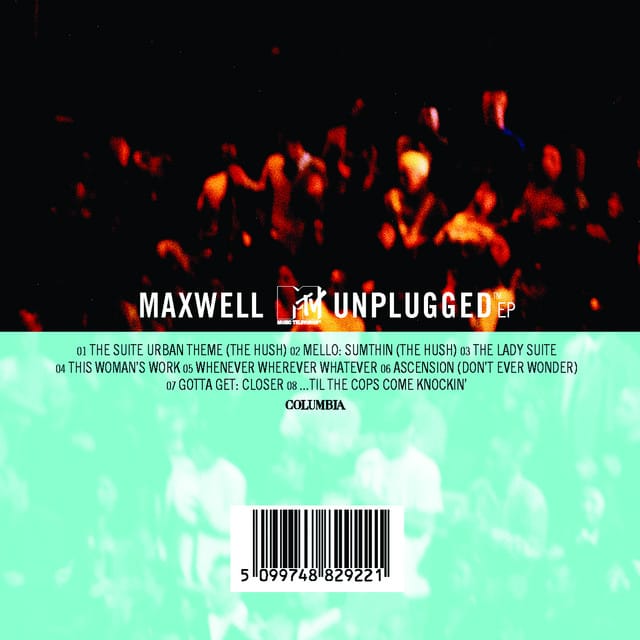 MAXWELL MTV UNPLUGGED