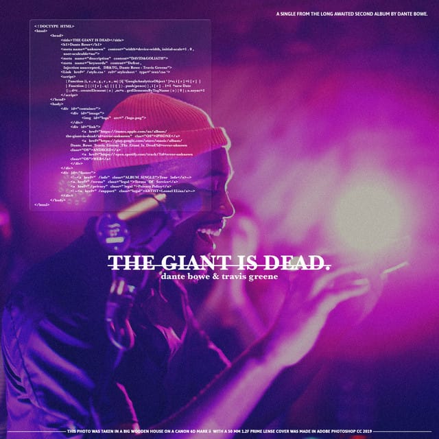 The Giant Is Dead