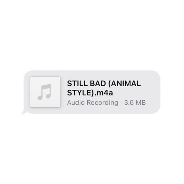 Still Bad (Animal Style)