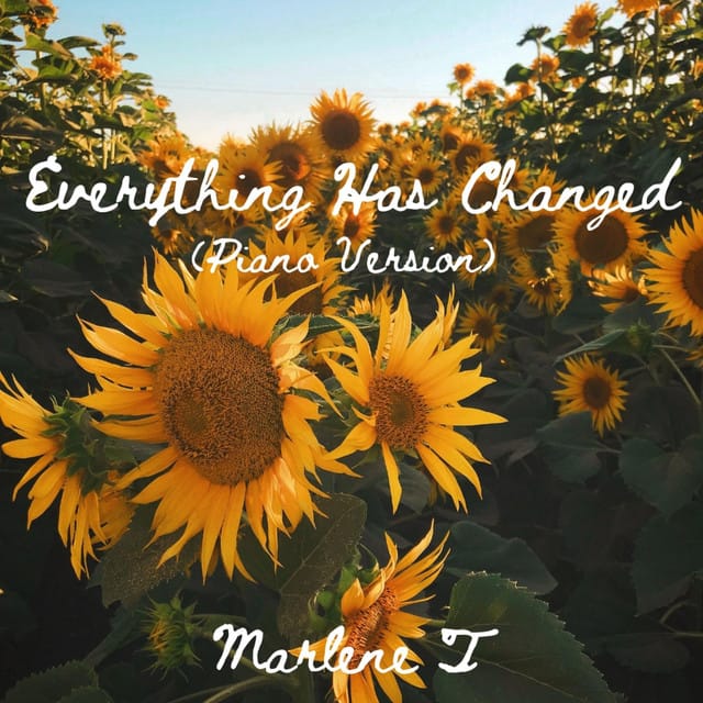Everything Has Changed (Piano Version) - Single
