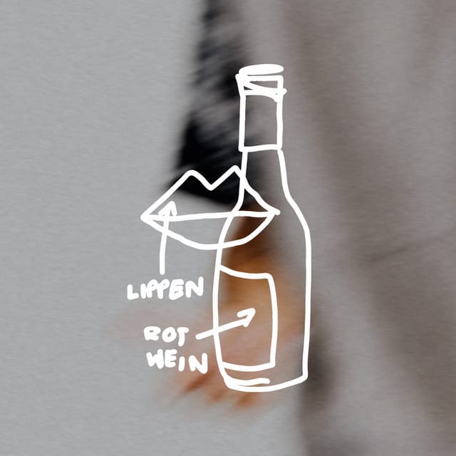 Lippen wie Rotwein - Single