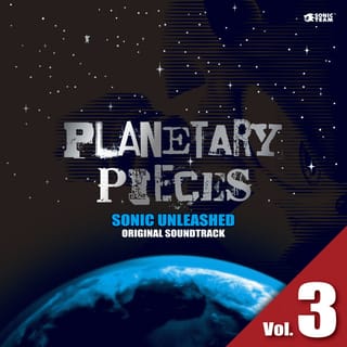 SONIC UNLEASHED ORIGINAL SOUNDTRACK PLANETARY PIECES (Vol. 3)