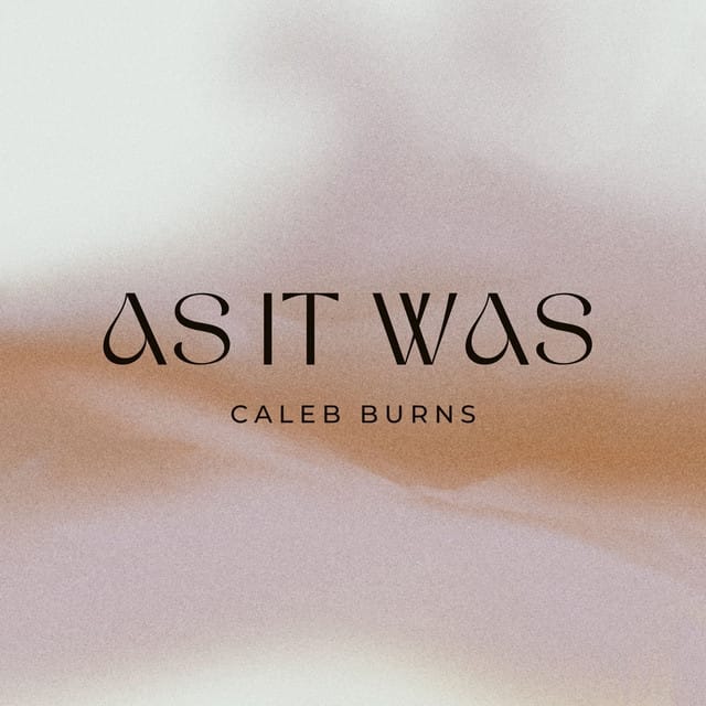As It Was - Single