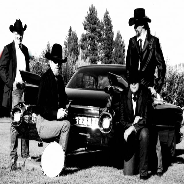 Long Big Black Cadillac