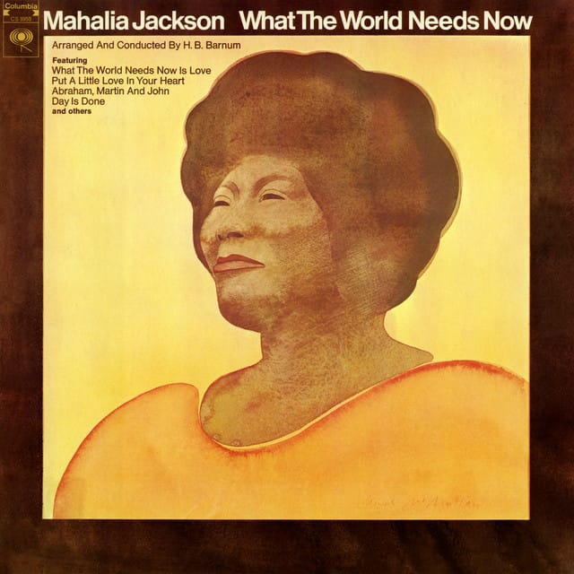 What the World Needs Now