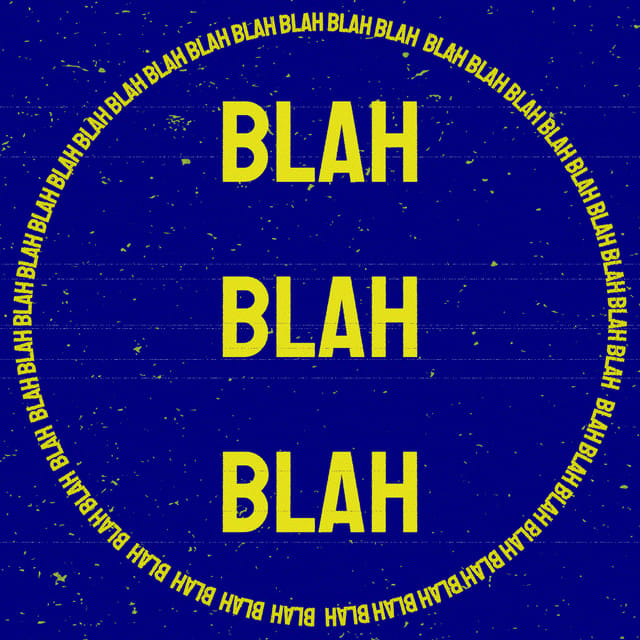Blah Blah Blah - Single