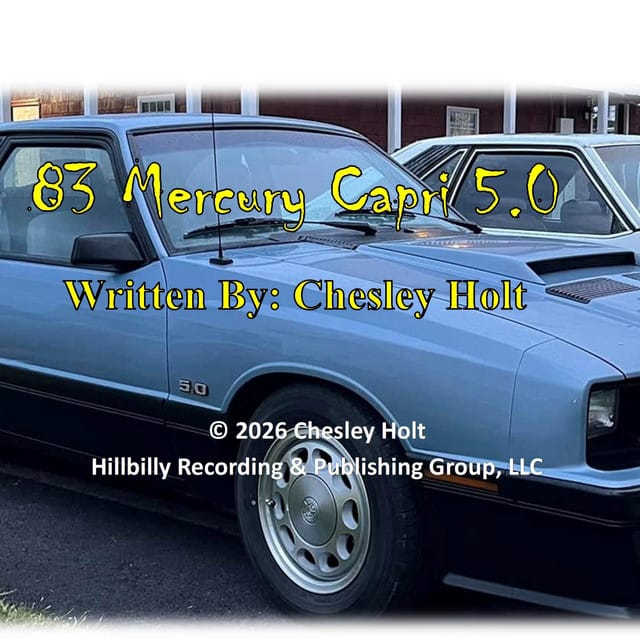 83 Mercury Capri 5.0 - Single