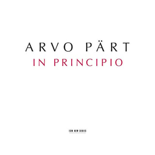Pärt: In Principio
