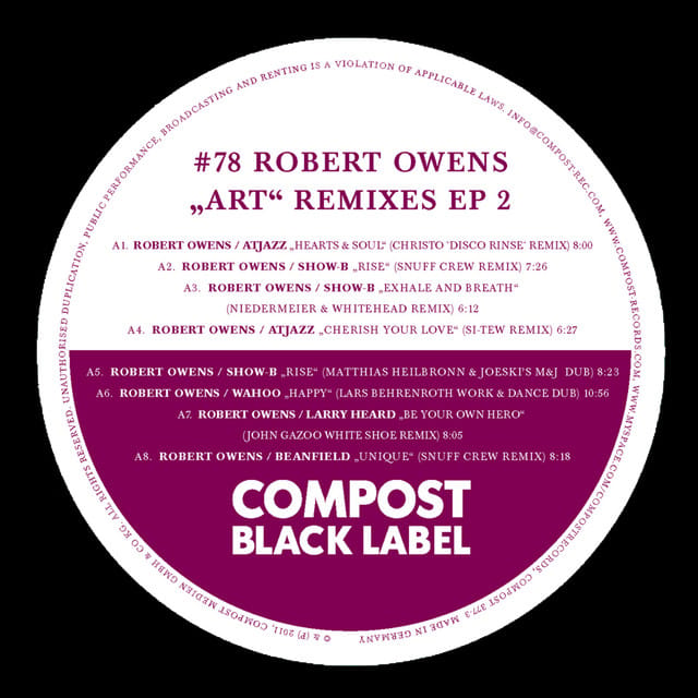 Black Label #78 "Art" Remix EP 2 - Remixes by Christo, Snuff Crew, Niedermeier & Whitehead, Si-Tew, Matthias Heilbronn & Joeski, John Gazoo