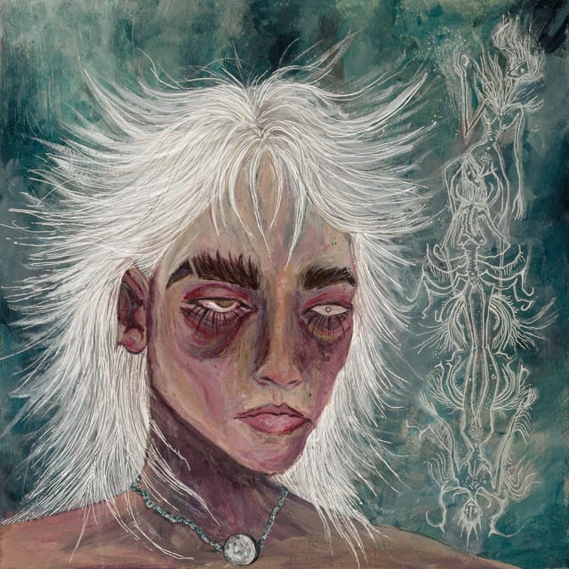 kissing under an (almost) full moon