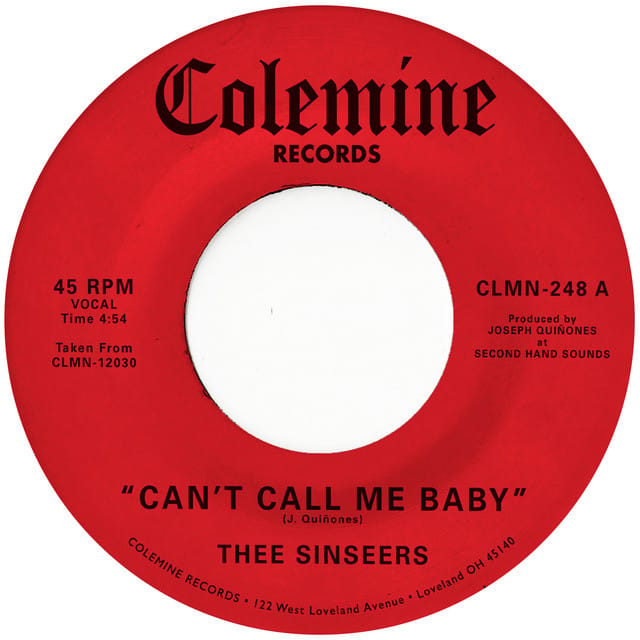 Can't Call Me Baby / Take A Chance
